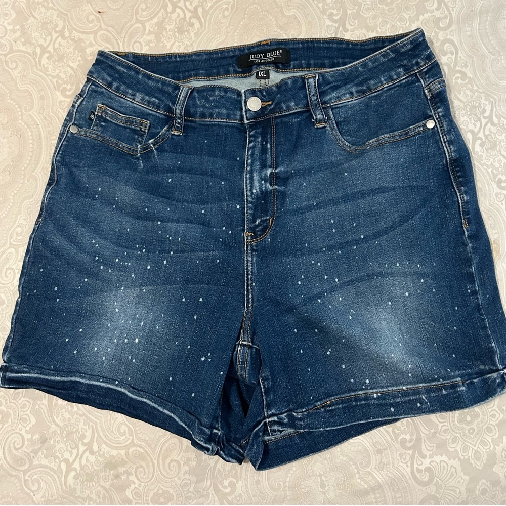 Judy Blue Women's Dark Blue Jean Shorts